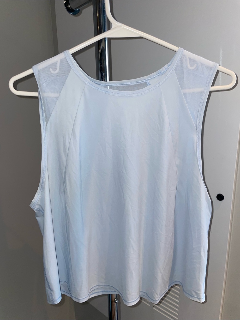 Lululemon Athletica Light Blue Sculpt Tank